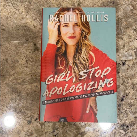 Other - 4/$20 “GIRL, STOP APOLOGIZING” Rachel Hollis